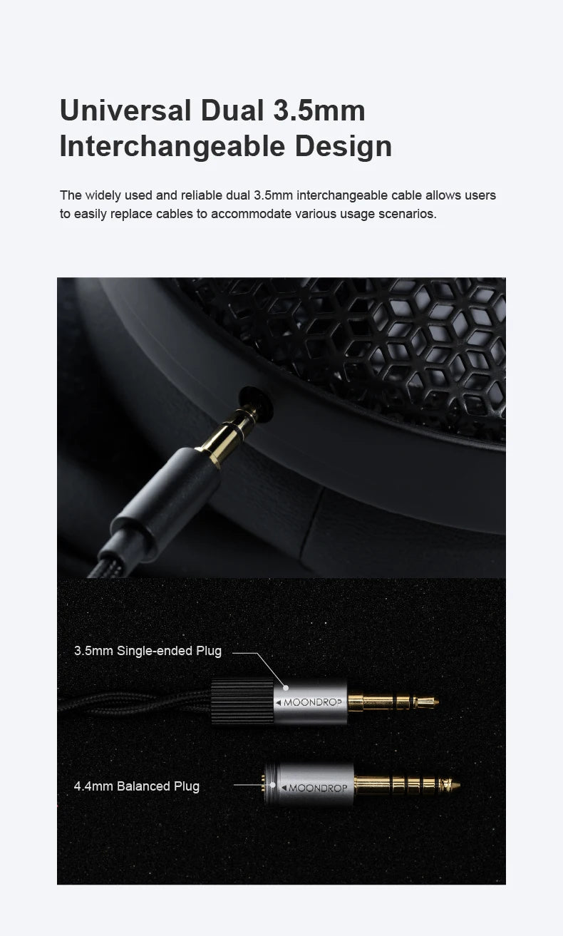 Moondrop Horizon Over-Ear Wireless Headphones with Active Noise Cancellation Tidesmit