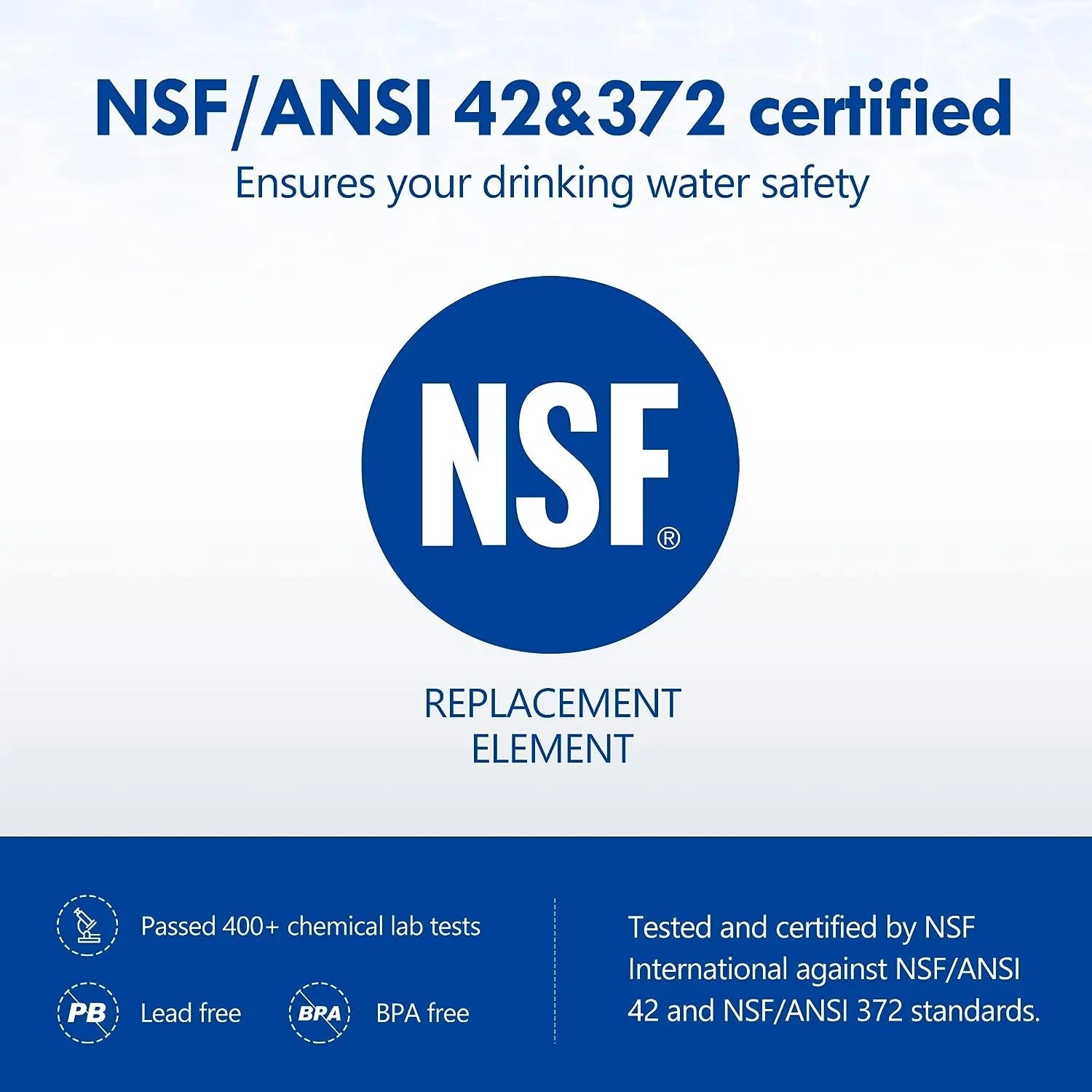ALTHY Stainless Steel Faucet Tap Water Filter Purifier System, NSF Certified Reduces Lead, Chlorine & Bad Taste Kitchen