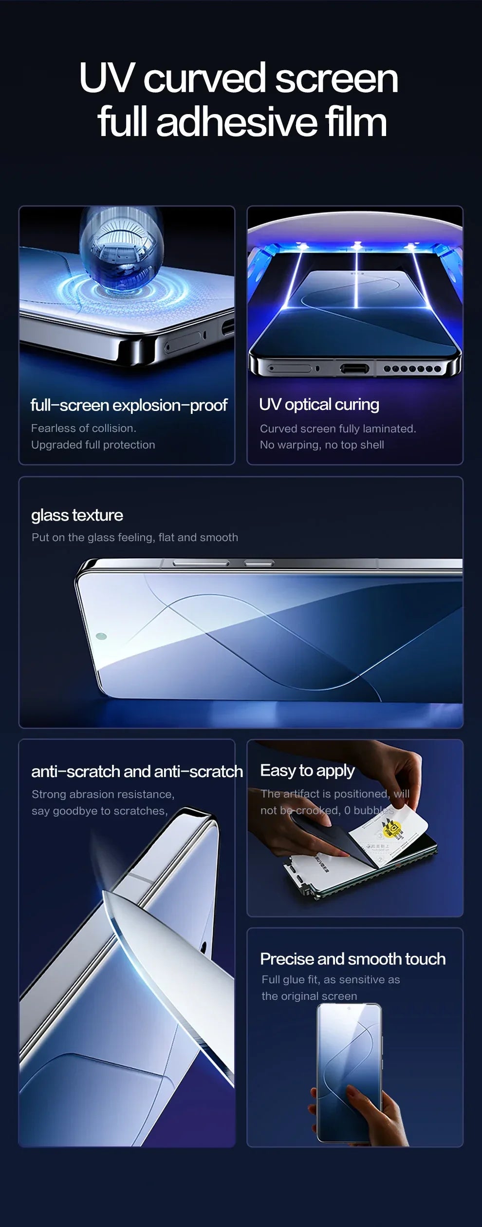 Vivo X200 Pro Screen Protector | 9H Hardness Anti-Fingerprint Film Tidesmit