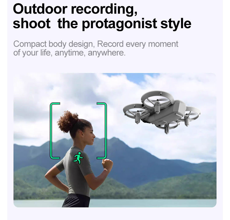 Mini 4K Camera Drone - Foldable Obstacle Avoidance Quadcopter Tidesmit