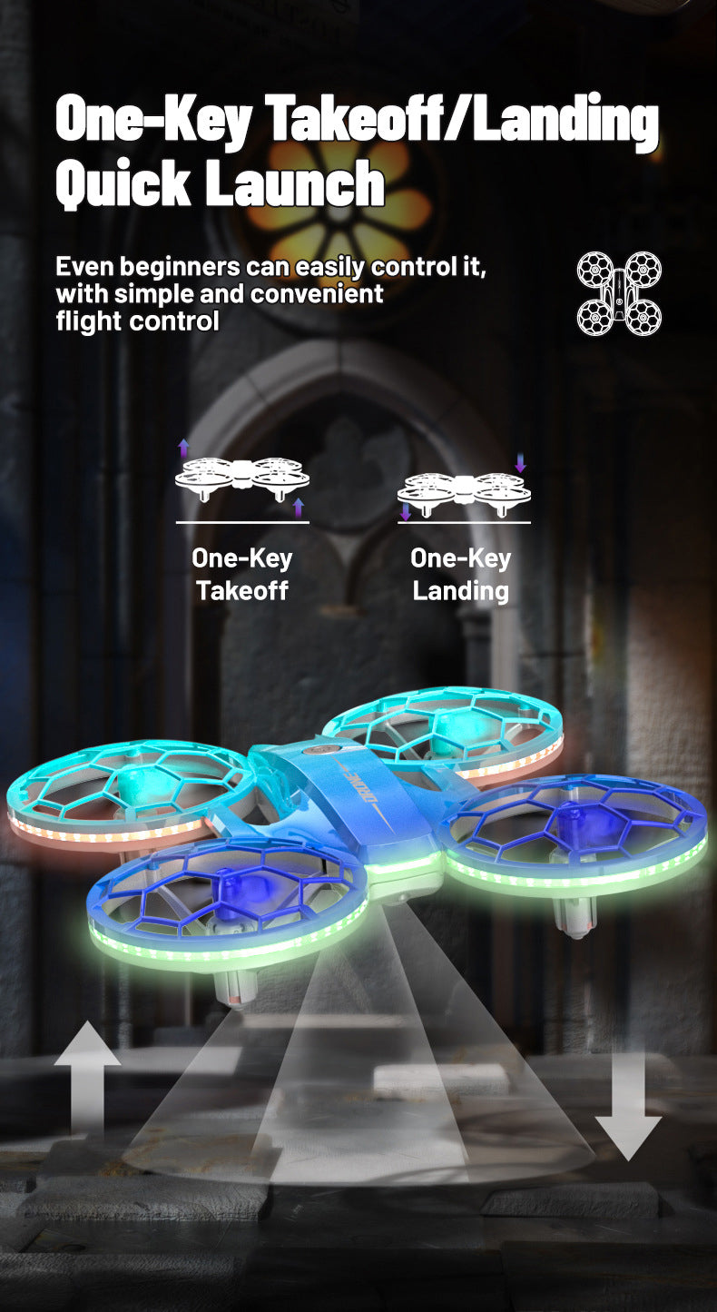 Mini Racing Drone H127 with Altitude Hold & 360 Flips - Violet Tidesmit