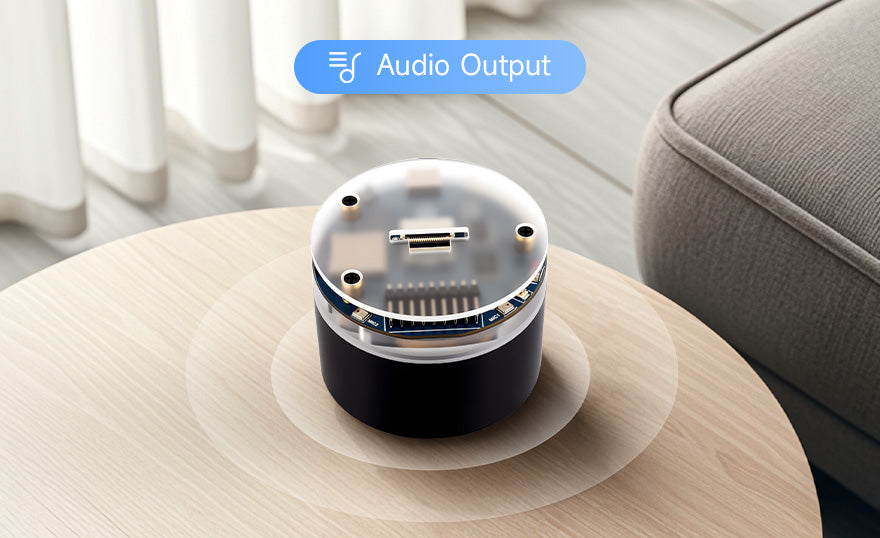 ESP32-S3 AI Smart Speaker Development Board, Onboard Dual Digital Microphone Array, Supports Noise Reduction, Echo Cancellation