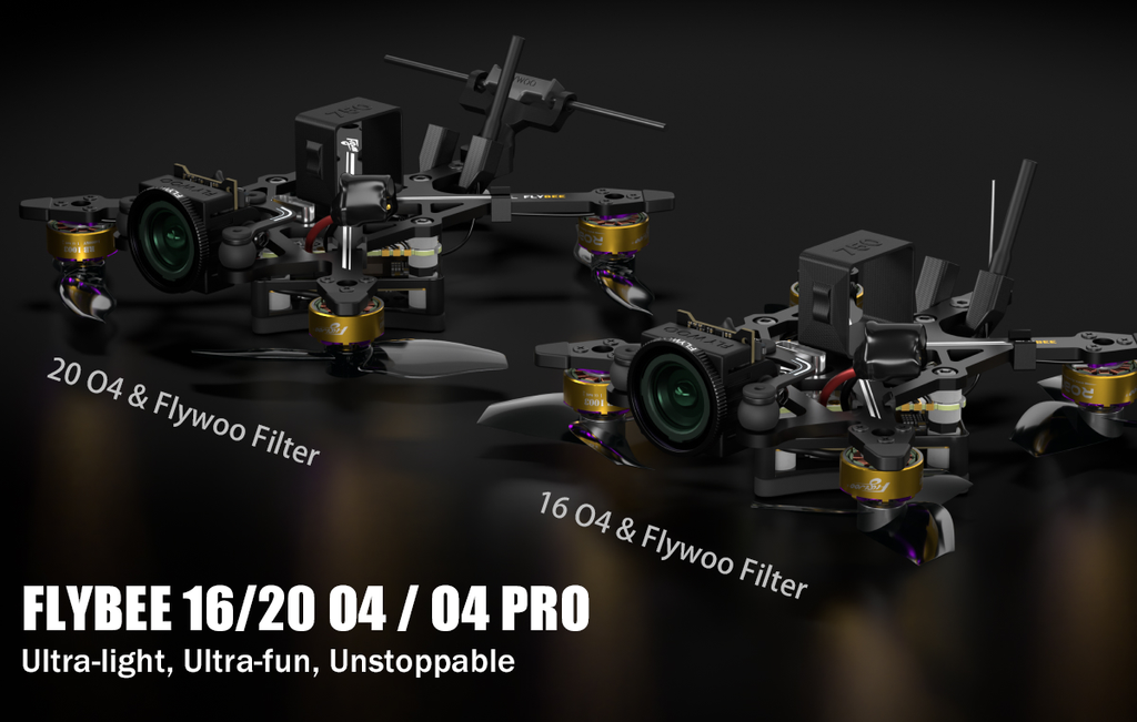 Flywoo Flybee 20 HD O4 FPV Drone | Ultralight 2S Racing Drone Tidesmit