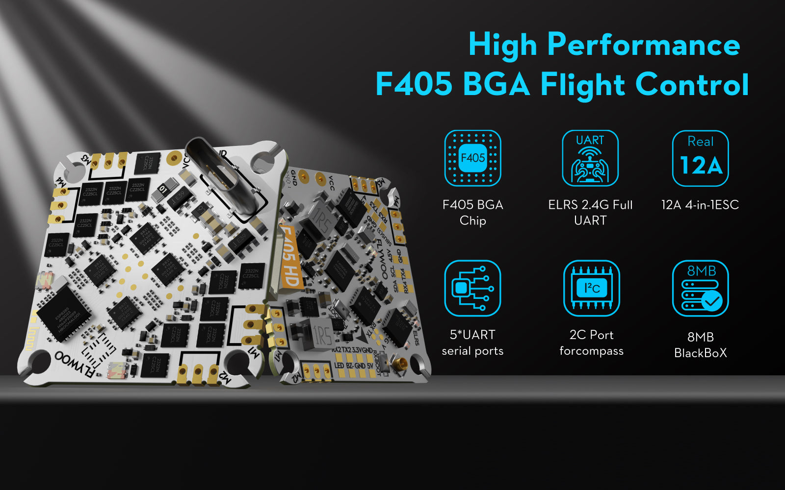 Flywoo FlyLens 75 HD Walksnail FPV Drone - 2S Whoop with ELRS 2.4G Tidesmit