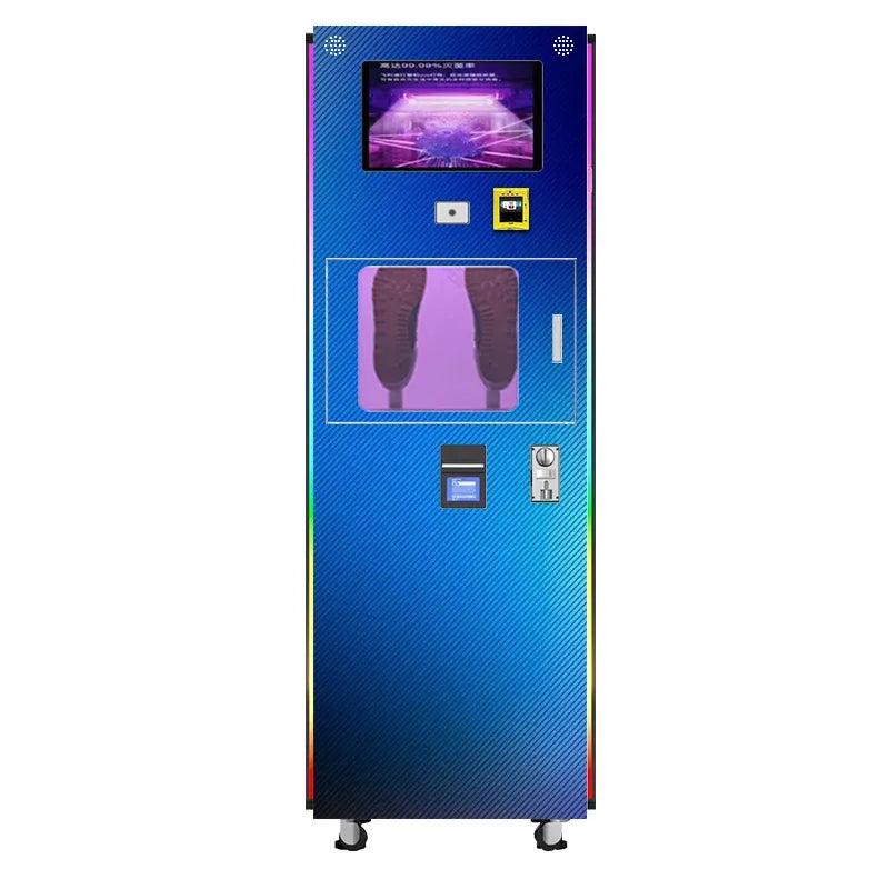 Commercial Shoes Cleaning Machine and Sterilizer with Compressor