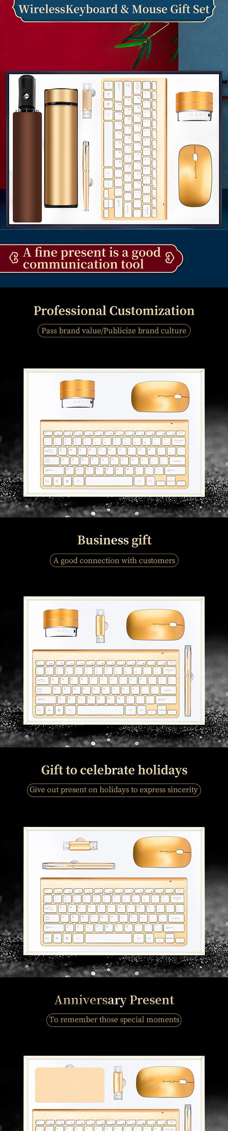 Power bank charger-Winning product technology & innovation Mouse And Keyboard USB Flash Drive Mobile Charger Power Bank for office university gift Tidesmit