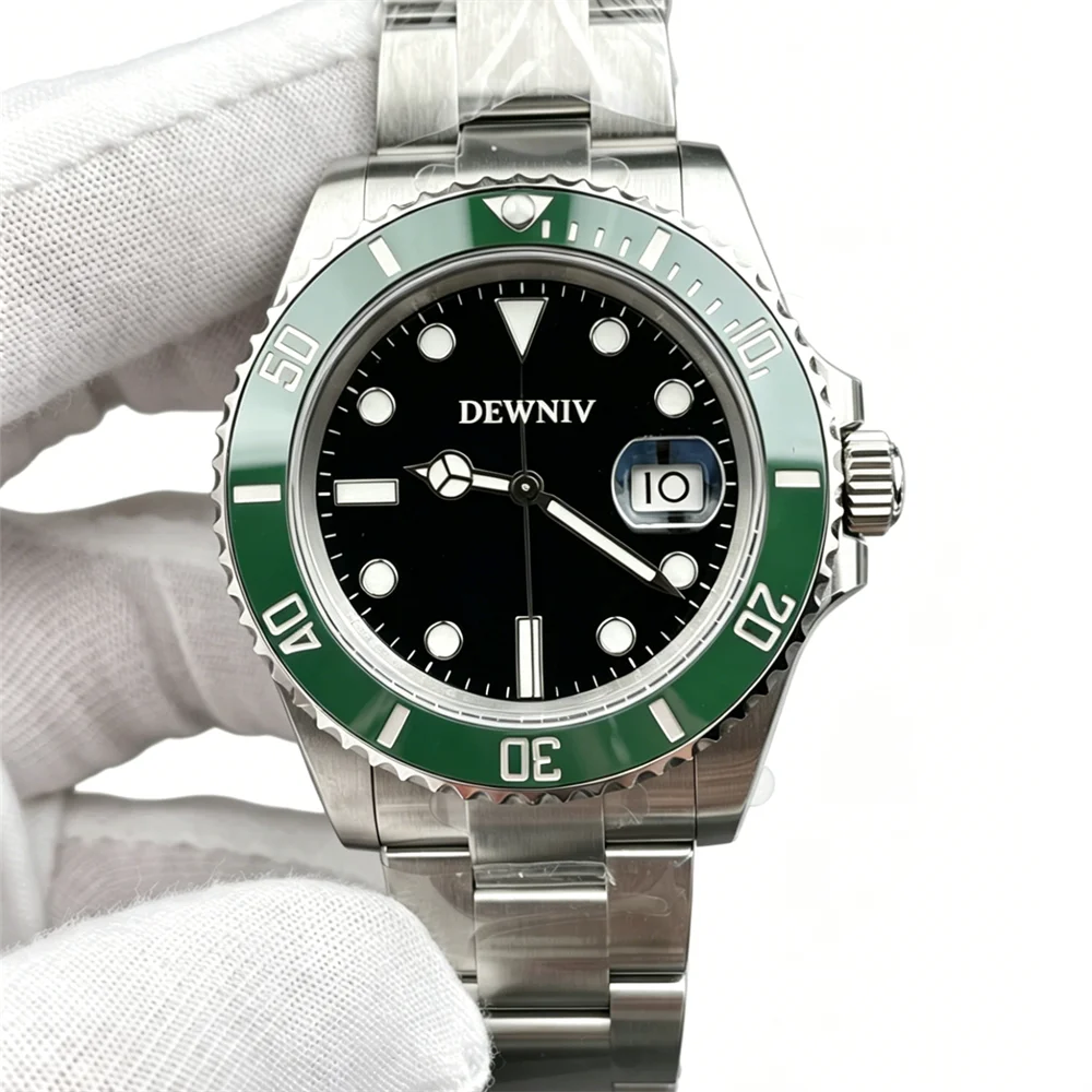 41mm/40mm Men's Watch with Automatic Mechanical 3235 Movement Super Luminous Effect Folding Clasp Luxurious Diving Watch.