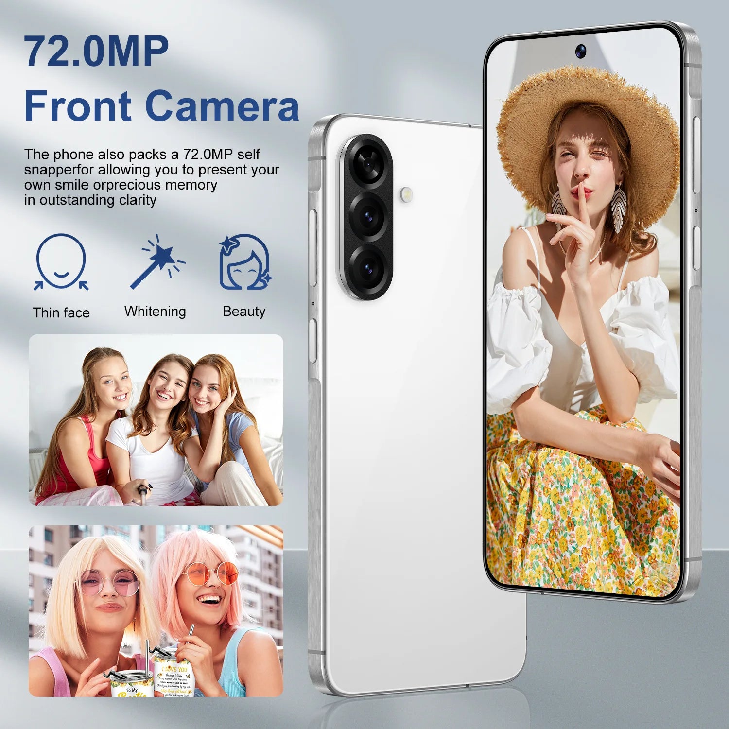 Tidesmit 5G Android Smartphone: 16GB RAM, 1TB Storage, Dual SIM Tidesmit