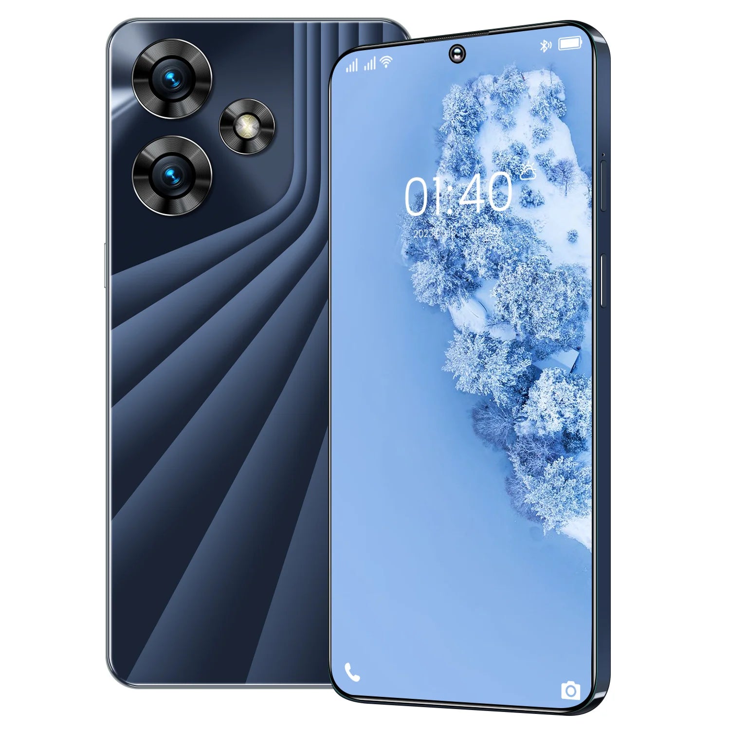 Unlocked 5G Smartphone 7.3 Inch OLED, 16GB RAM, 1TB Storage - Green Tidesmit