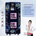 Commercial Automated Smart Helmet Cleaning Vending Machine with Wi-Fi