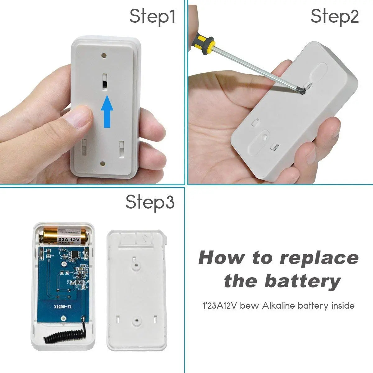 Universal 433MHz Wireless WIFI Smart Video Doorbell Chime Indoor Music Receiver 52 Melodies 4 Levels Volume for Smart Doorbells