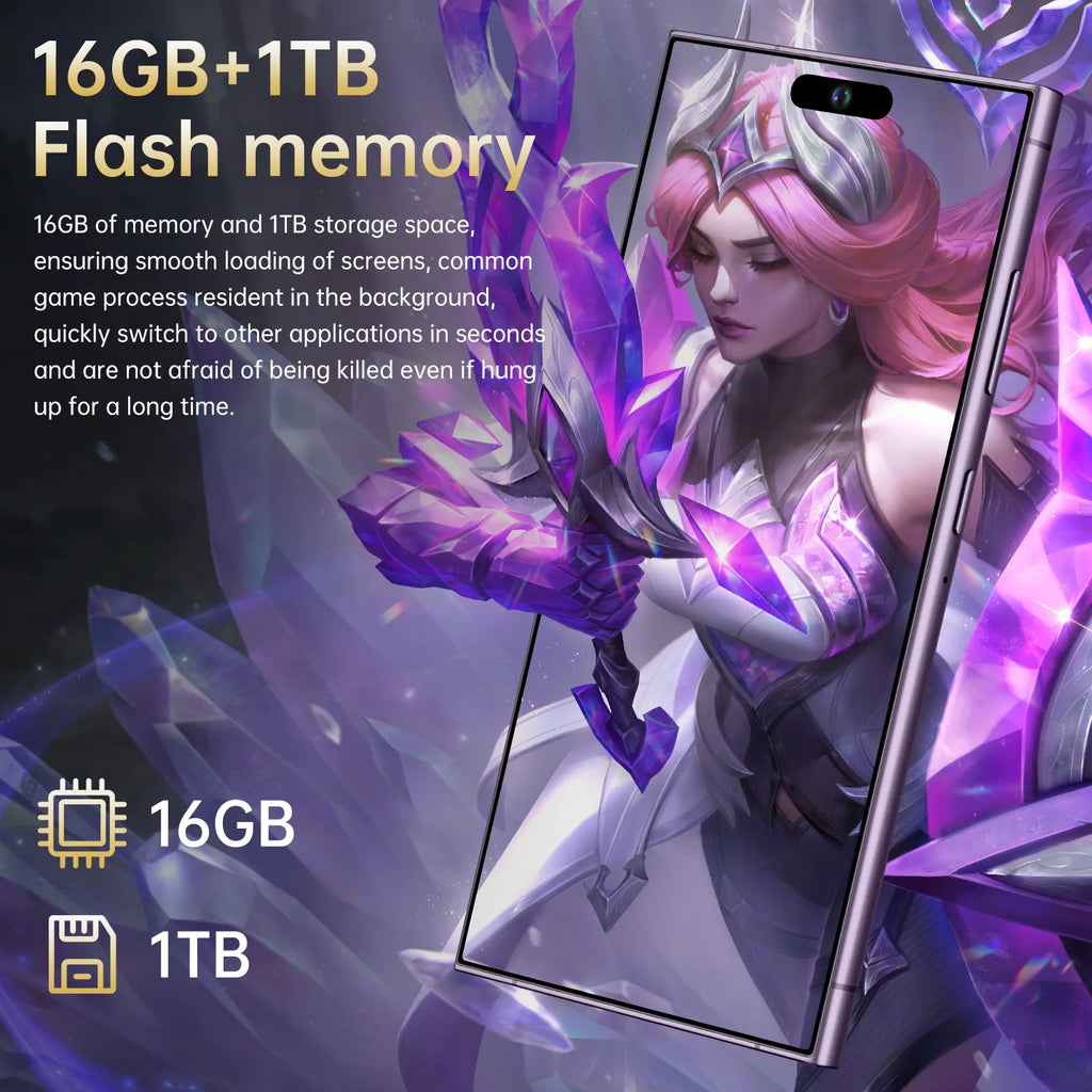 Mobile Phone Built-in Pen S25Ultra Eight-core 4G7.3-inch 20 Million Pixel 3 64  Hot 0TG