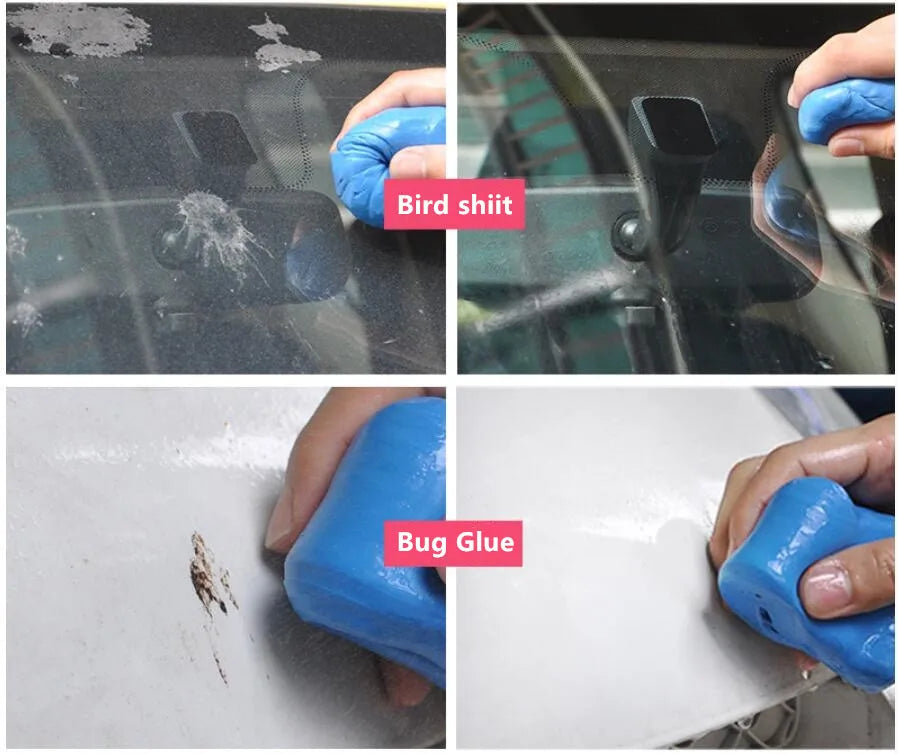400/500g Car Wash Clay Bar Paint Detail Cleaning Magic Mud Packed in PVC Box