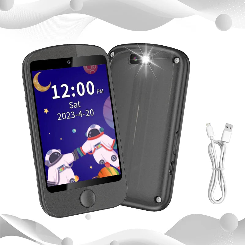 T57 Teenagers Phone 4G GPS WIFI LBS Kids Smart Phone for Girls From 11 to 13 Years Old - Tidesmit