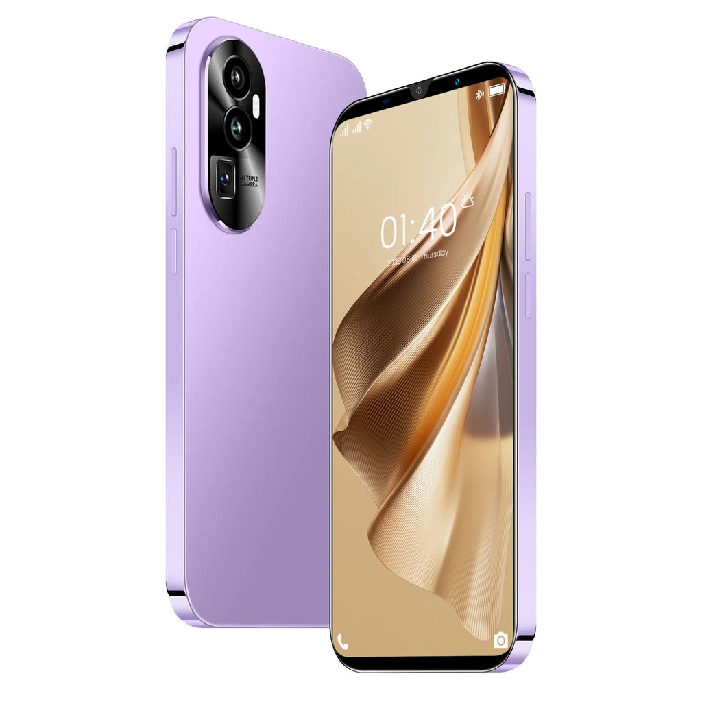 Hot Selling Rino 10 5.5 Inch HD Smart Mobile Phone 1G+16G Android 108MP High Quality Mobile Phones - Tidesmit