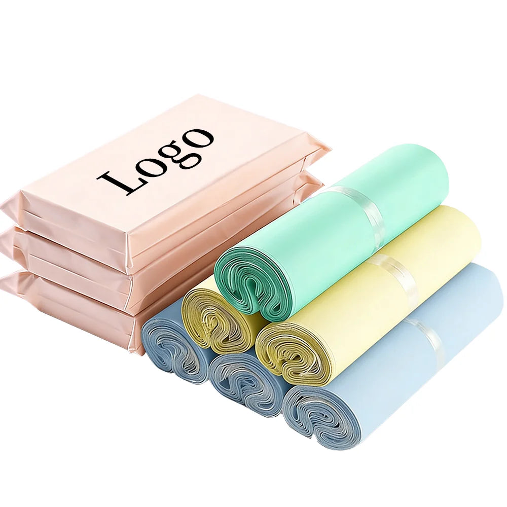 Custom Print Poly Mailing Bags for Heavy Products Shipping for Shoes for Courier Mailing Delivery
