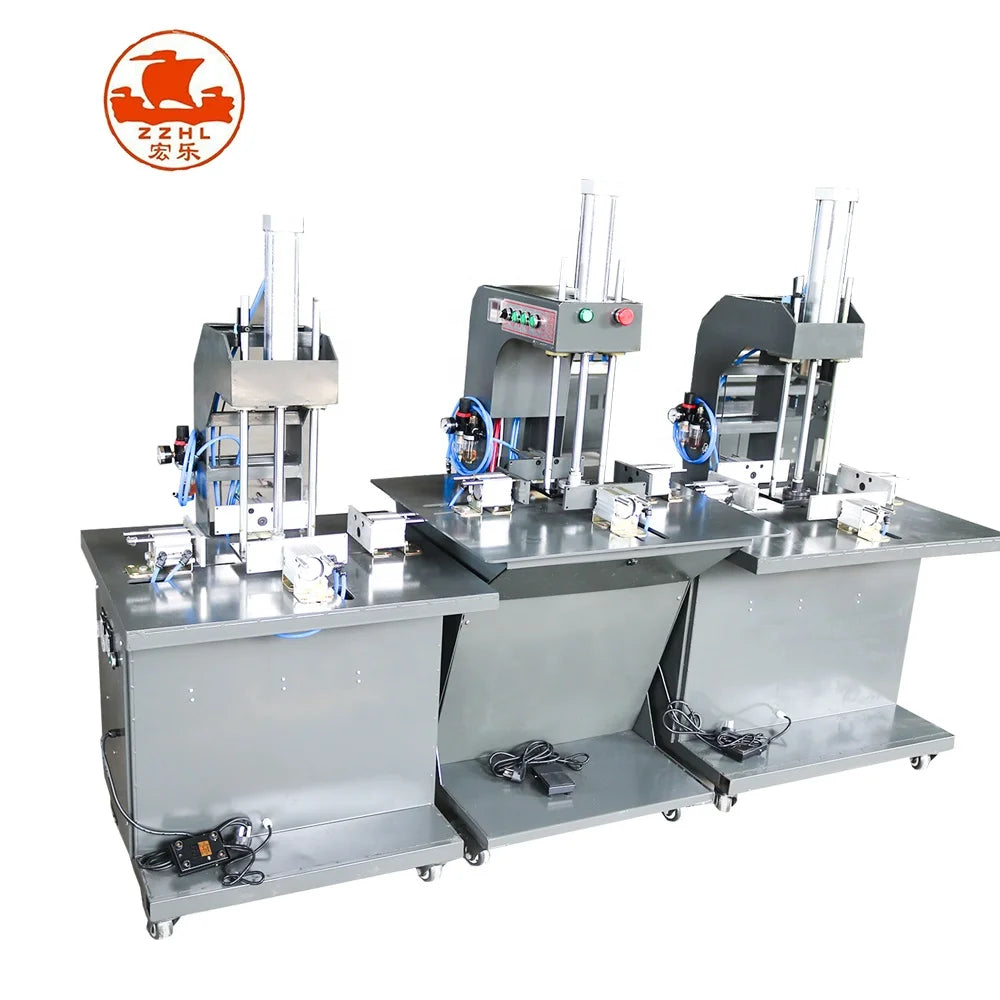 Semi-Automatic Carton Foaming Machine  Rigid Box Air Pressing Machine