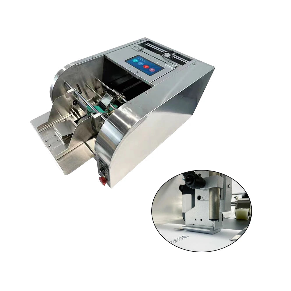 Semi-Automatic TIJ Inkjet Printing Machine for Plastic Bag Aluminium Bag Chemical Applications-New Condition Used for Wood Belt