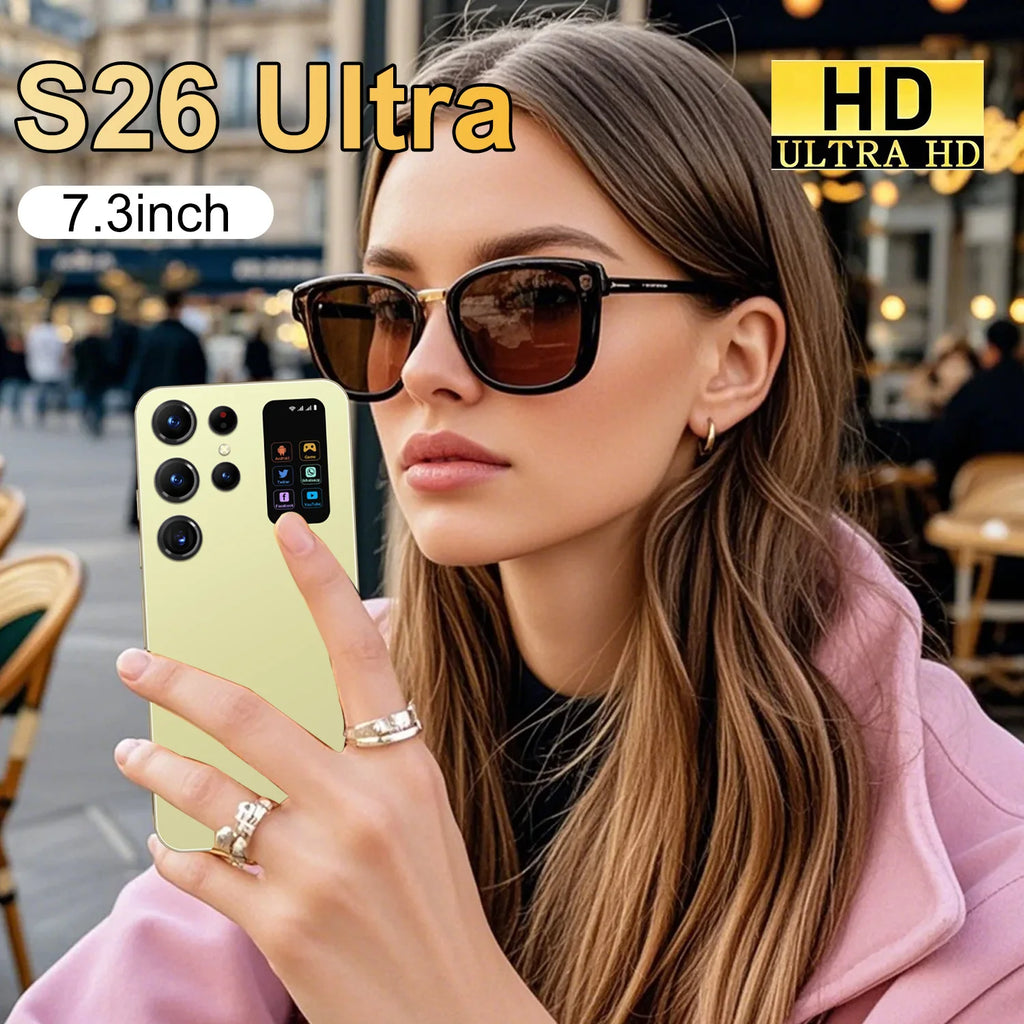 Tidesmit 5G Smartphone, 7.3" AMOLED, 16GB RAM, 1TB Storage, Unlocked Tidesmit