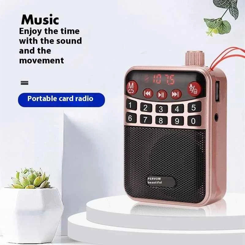 M-39 Portable for Bluetooth Card Speaker with Flashlight Function Wholesale Radio for Seniors Singing Opera Storytelling My Store