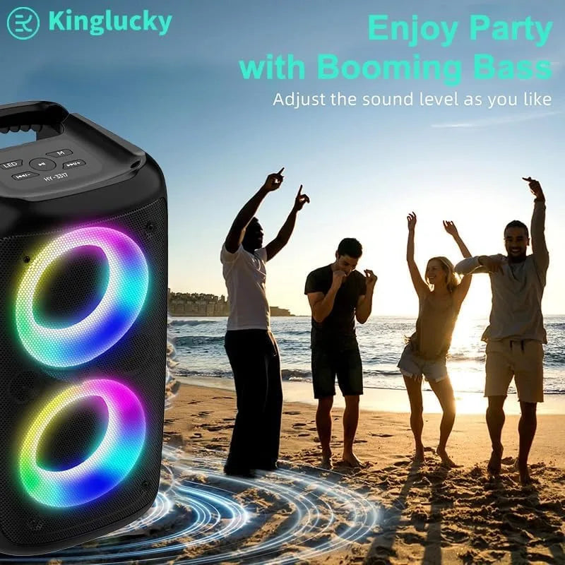 Best Selling Kinglucky Bluetooth Speaker HY-3317 Wireless Speaker High Power US Local Store Home Karaoke Wireless Speaker My Store