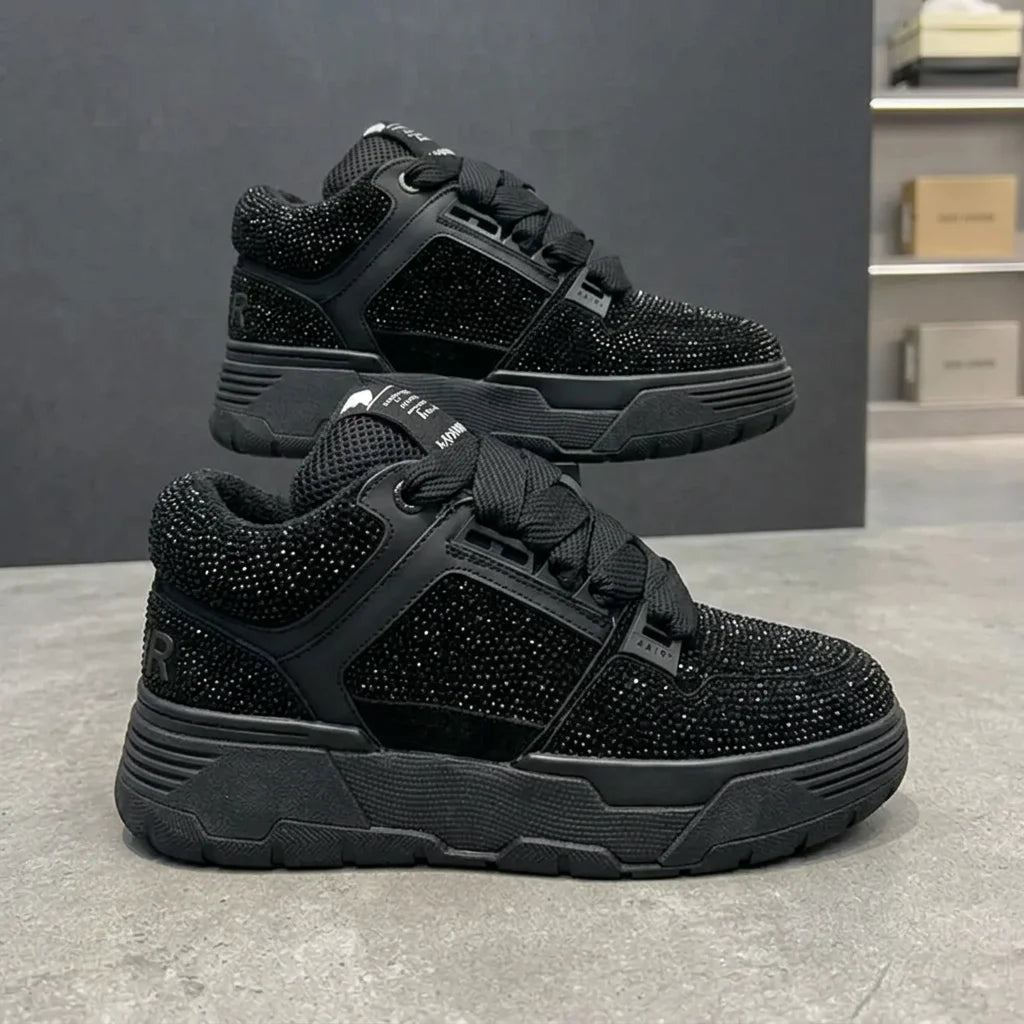 Luxury Sports Custom Lace-Up Sneakers Ma-1 Best Selling Couple's Bone Men Women Leather Mesh Daily Toe Rubber Midsole