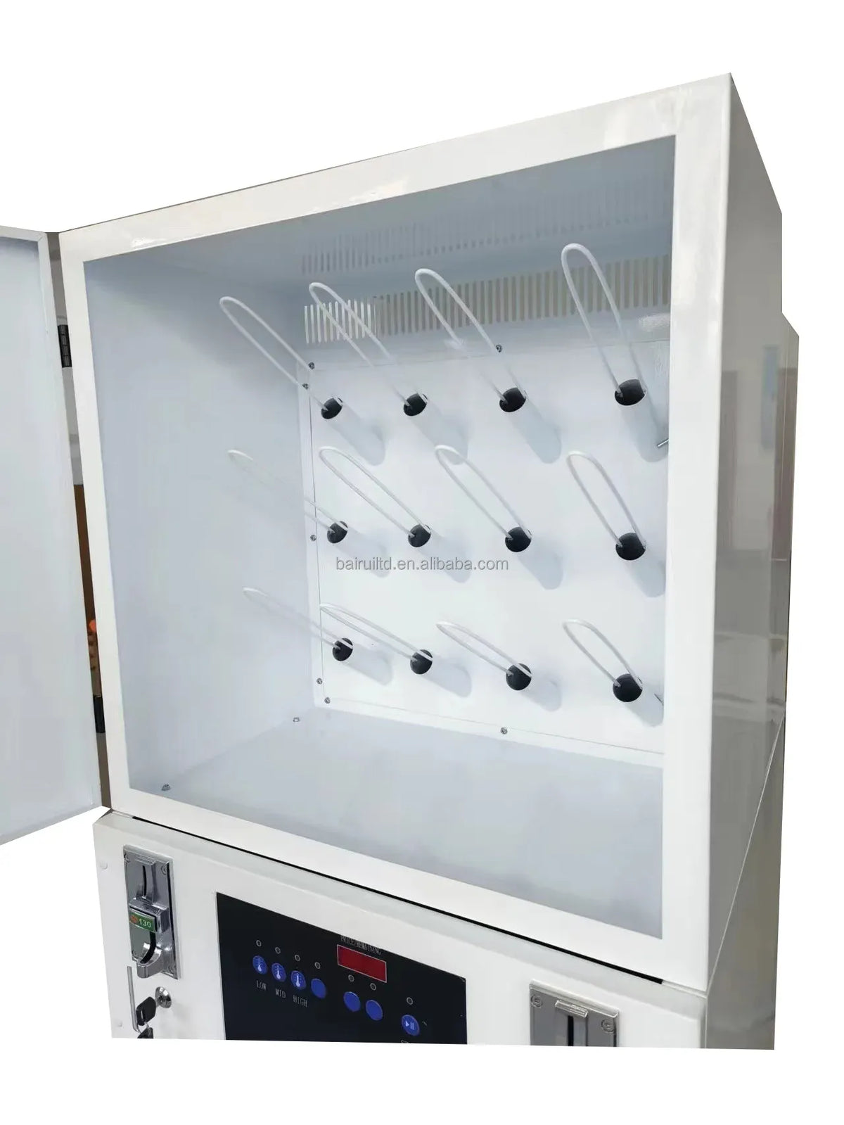 Commercial Coin-Operated Shoe Washer and Dryer Machine with 1700W Power