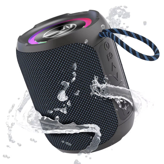 Bluetooth Speaker -New Design 360 Surround Sound IPX7 Waterproof Portable Bluetooth Bocina Wireless Speaker for Outdoor