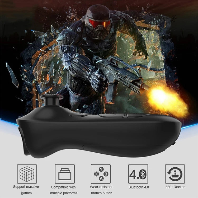 New Style VR Cardboard Virtual Reality Box Smart Videos 7 Inch Mobile Phone 3D VR Glasses VR Headset with Headphone Tidesmit