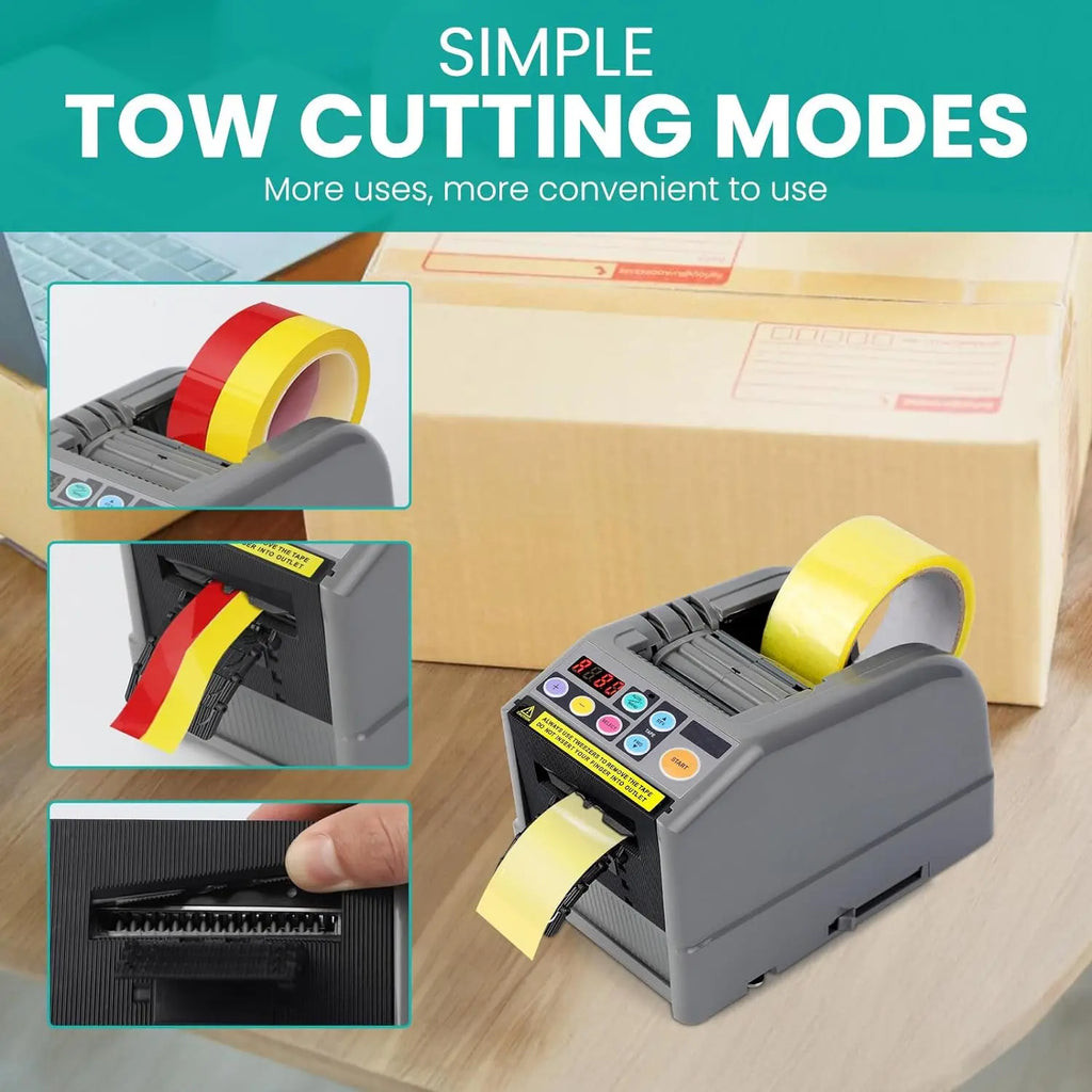 Z Cut 9 Electric Tape Dispenser Automatic for Apparels Food Chemicals Beverages Textiles Commodity Cartons Paper Plastic