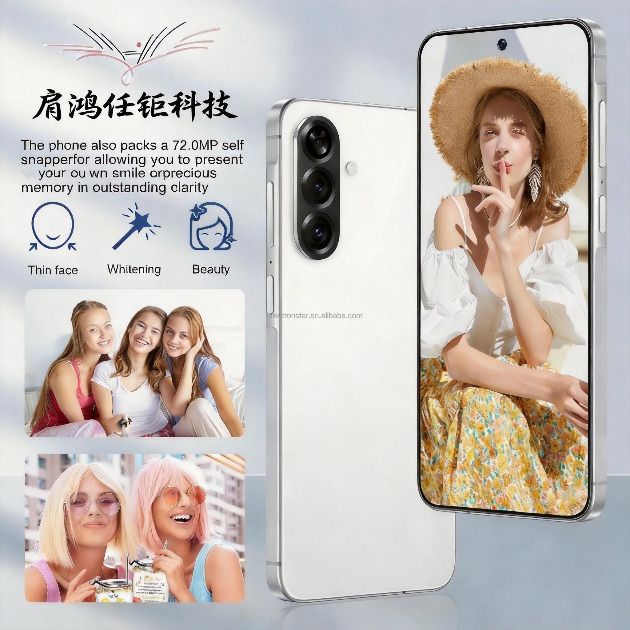 A56 5G smartphone with 16GB RAM 1TB storage 108MP camera and 7.3-inch display global edition mobile phone