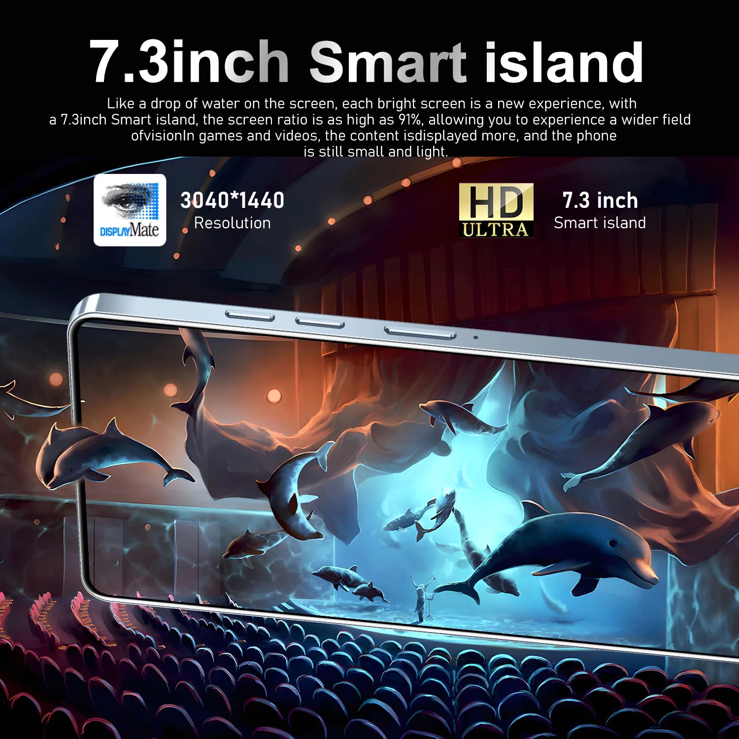 GT10 Pro Android Smart 5G Phone with 16GB RAM & 1TB Storage HighDef Screen - Tidesmit