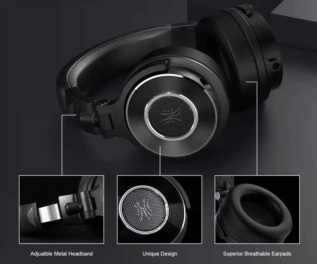 Wired Studio Headphones Over-Ear High-Res Monitor Audio Tidesmit Tidesmit