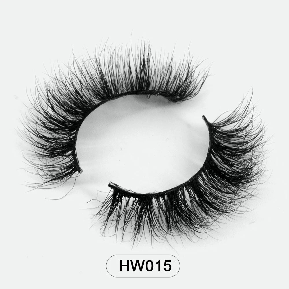 3D Mink False Eyelashes – 0.05mm Ultra-Soft Flex Band Construction | Tidesmit