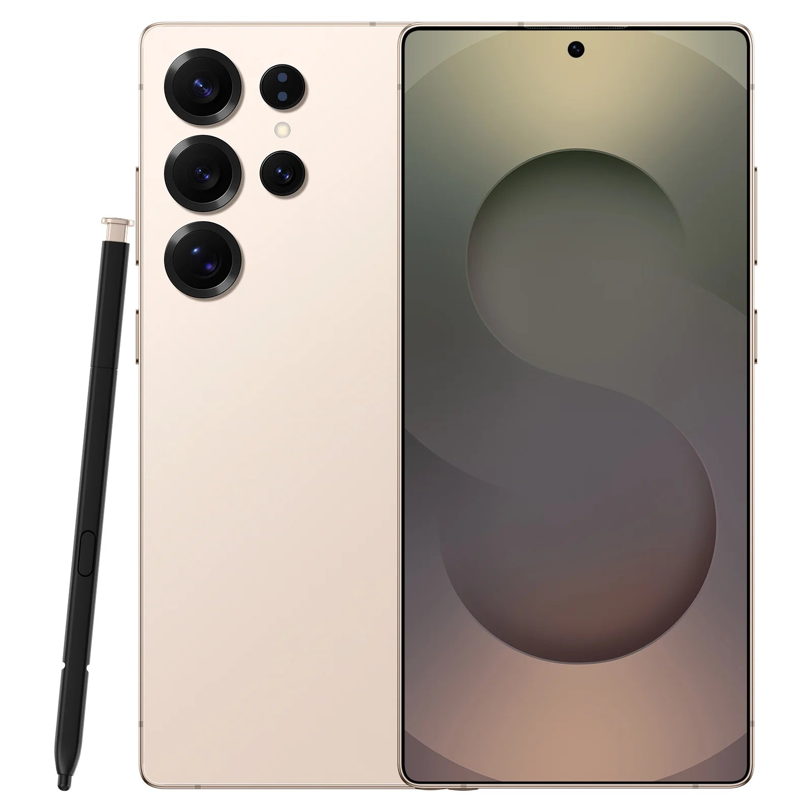 Tidesmit S25 Ultra 6.79 inch AMOLED display side profile showcasing sleek premium design and advanced camera lens