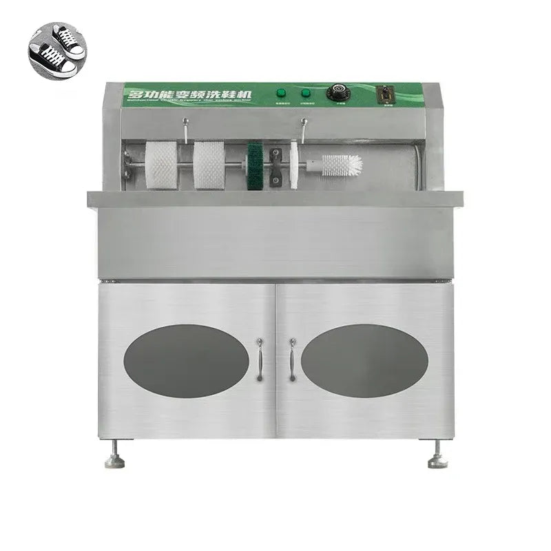 Commercial Shoe Washing Machine with Dryer and Self Service Vending