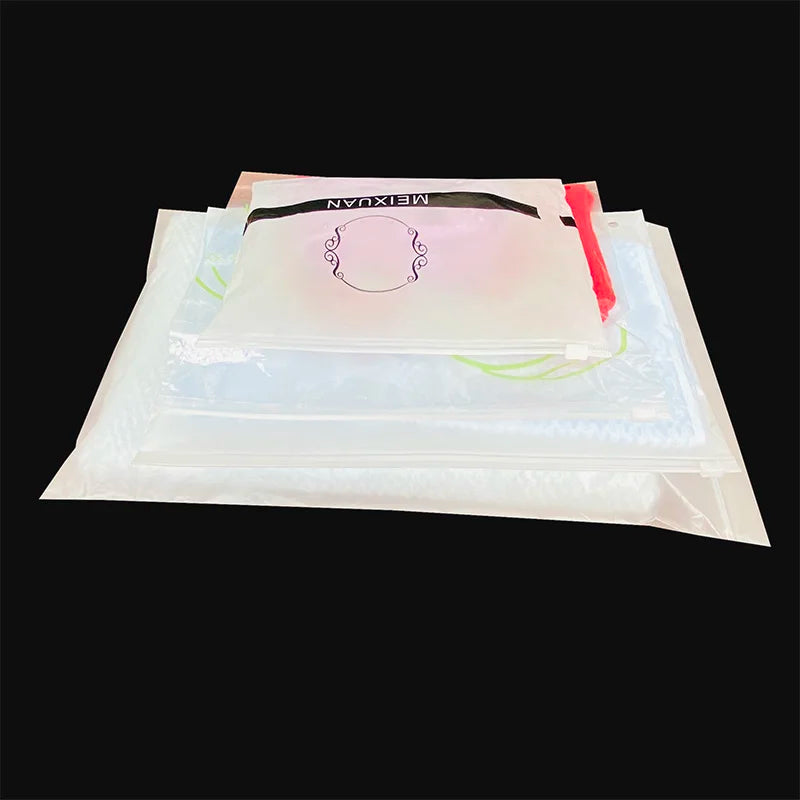 Zip Bags 100 Count 2 Mil Clear Zip Plastic Poly Bags with Resealable Lock Seal Zipper for Food Jewelry Clothing Small Business