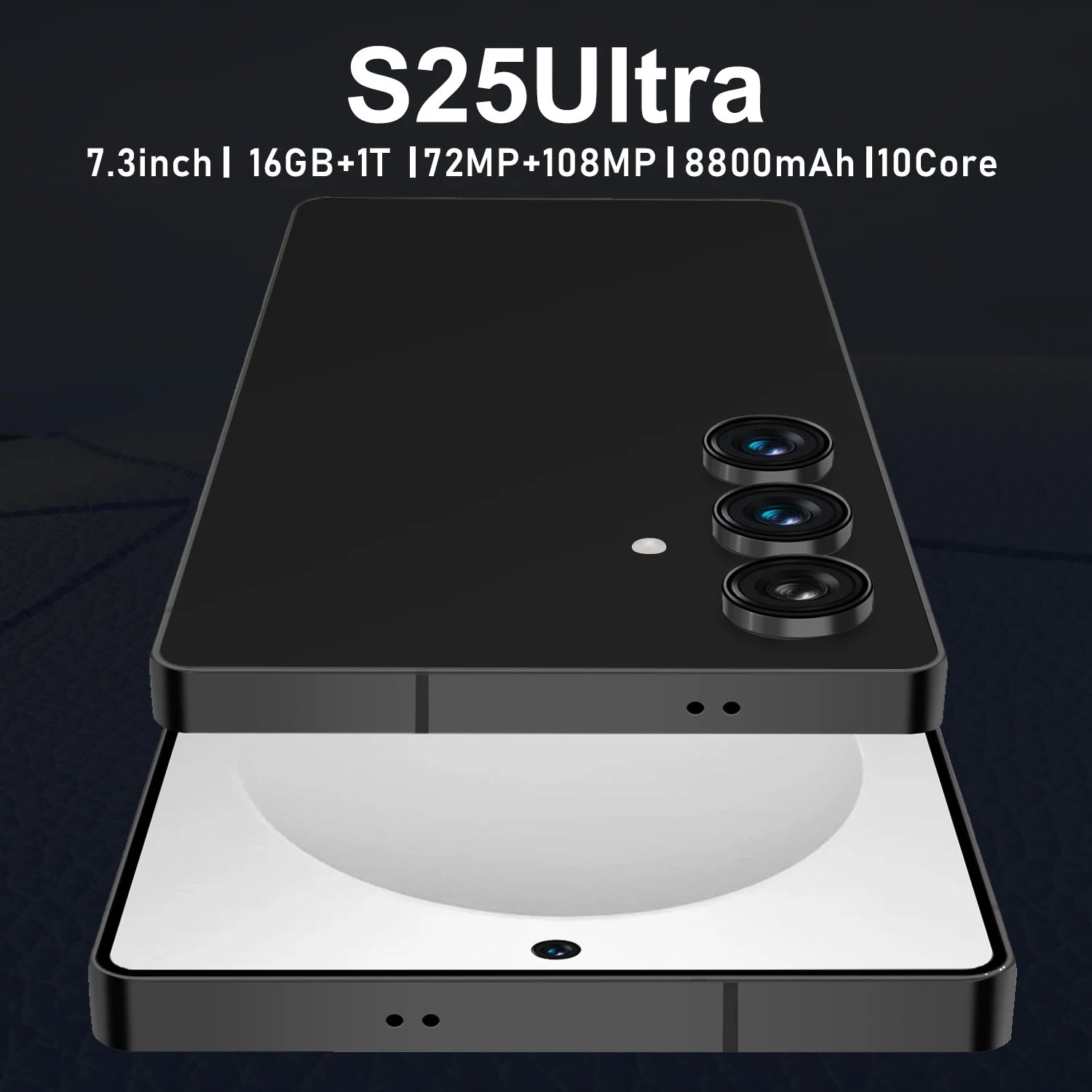 S25 Ultra 5G Smartphone 1TB 16GB RAM Unlocked - Gray Tidesmit