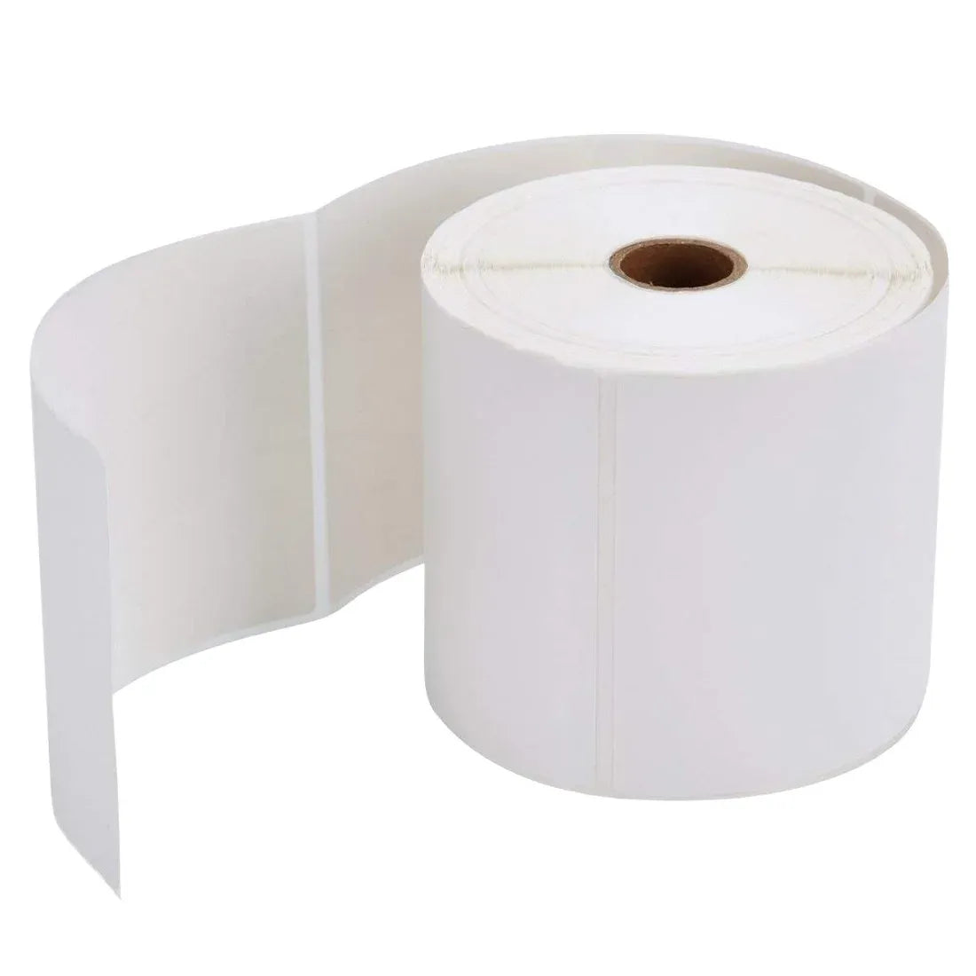 White roll of waterproof oilproof tear-resistant adhesive thermal stickers