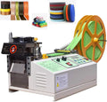 998 Factory Supply Small Automatic Computer Cold and Hot Cutting Machine for Tapes Webbing Ribbon Rope and Elastic Band