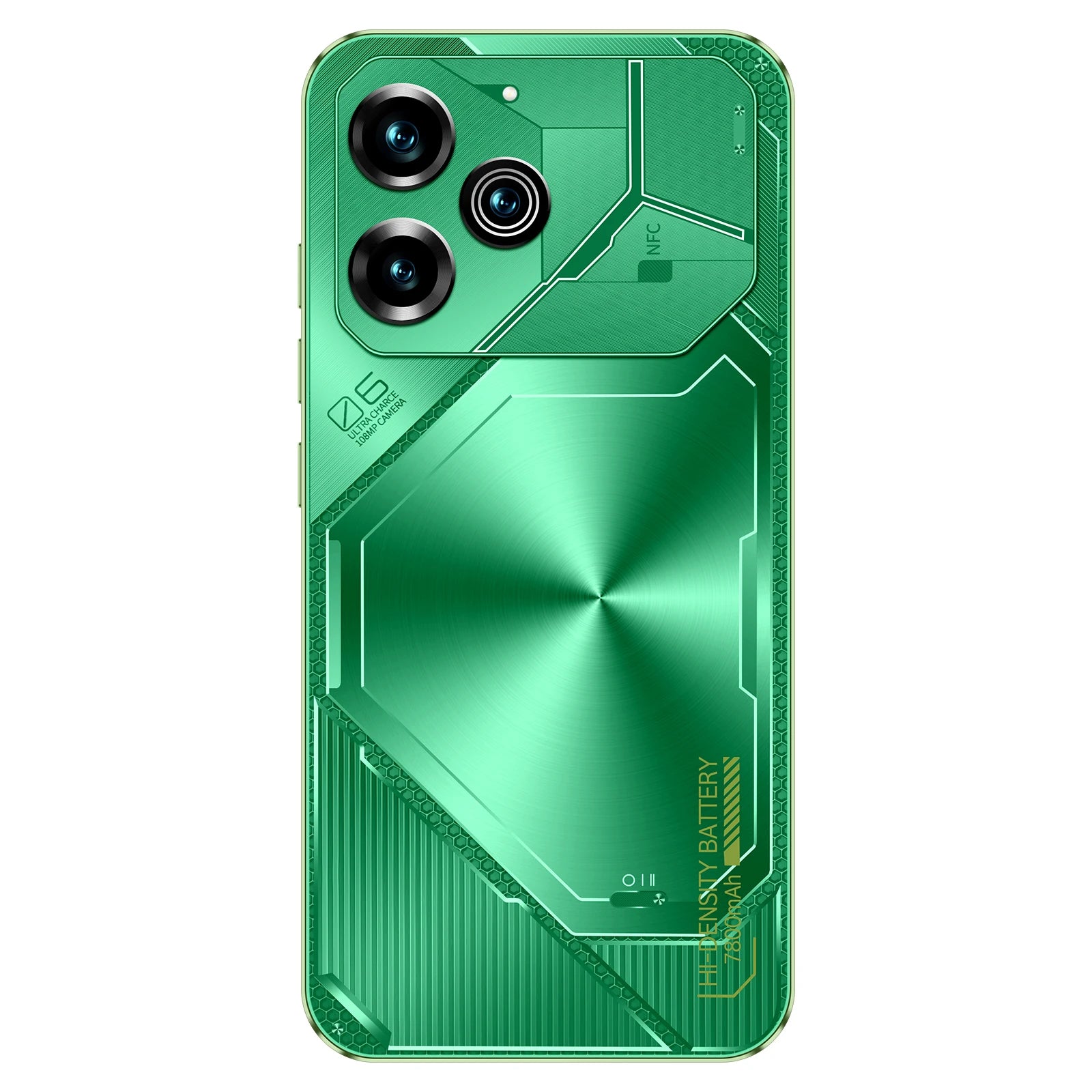 Pova 6 Pro 5G Smartphone - 16GB RAM, 1TB Storage - Silver Green 16g 1TB Tidesmit