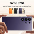 Tidesmit S26 Ultra 5G smartphone with dual-SIM and HD camera system in a sleek premium design for high performance