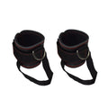 Hot Sell Gym High Quality Padded Ankle Straps Comprehensive Protection for Cable Machines HF-R-001 ROEGADYN 3-5days Opp Bag Black One Size Fit Tidesmit