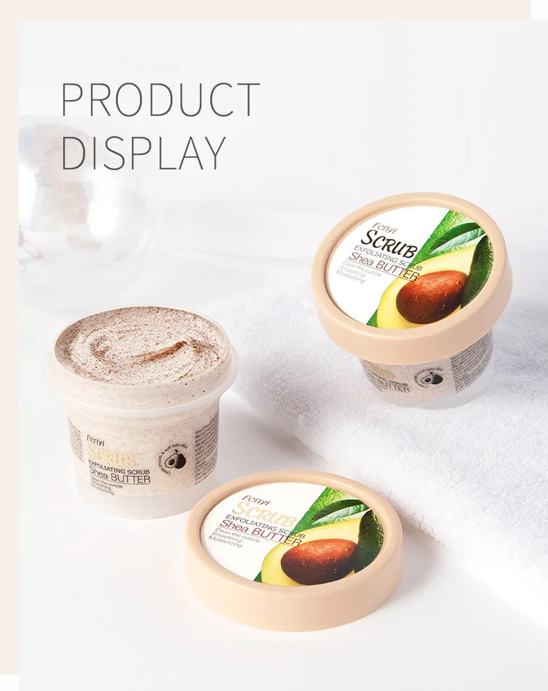 Shea Butter Exfoliating Scrub for Face and Body - Tidesmit Scrubs Treatments Tidesmit