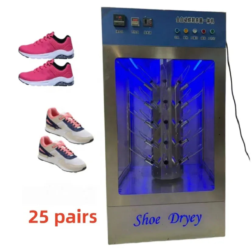Tidesmit Rotary Industrial Commercial Shoe Washing and Drying Machine
