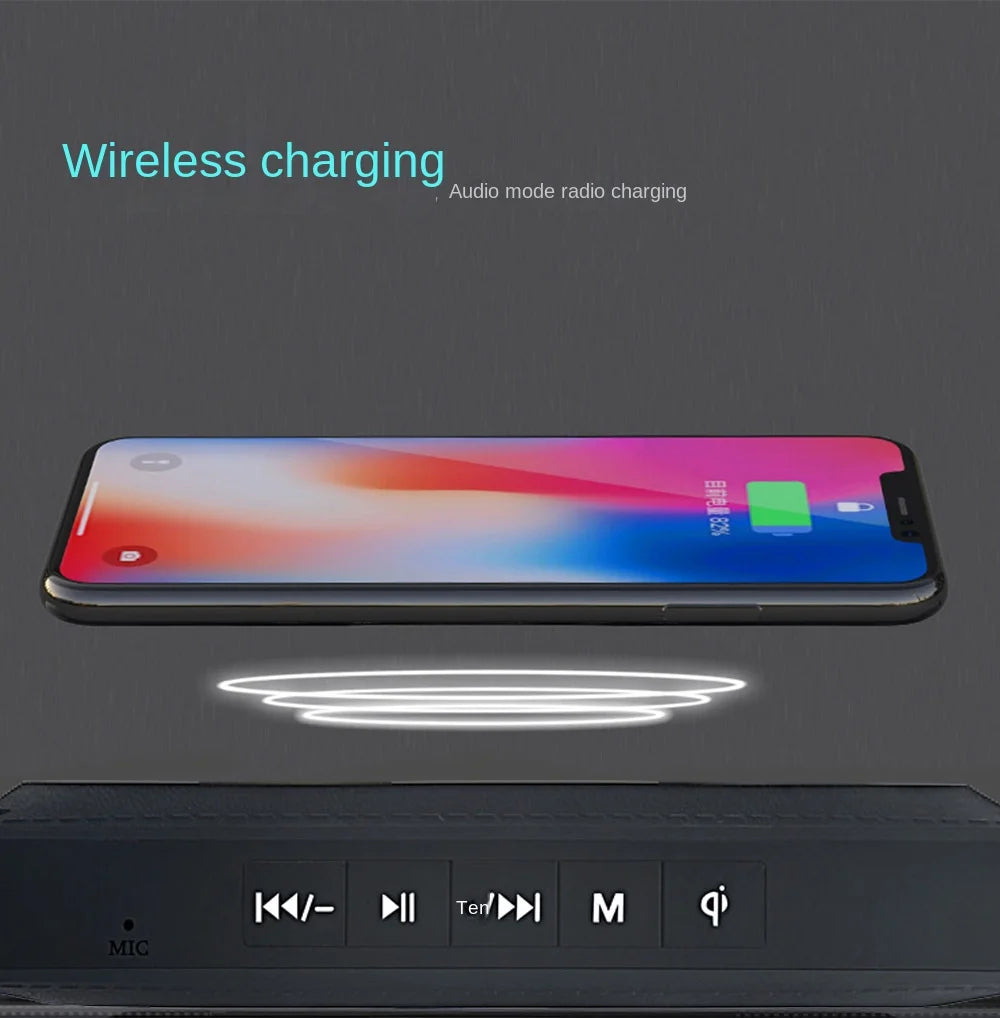 Power bank charger-2025 Creative Mobile Phone Holder with Power Bank and Speaker Tidesmit