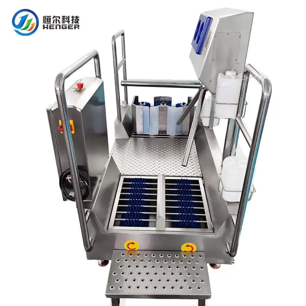 Commercial Employee Hygiene Station and Boot Washing Machine