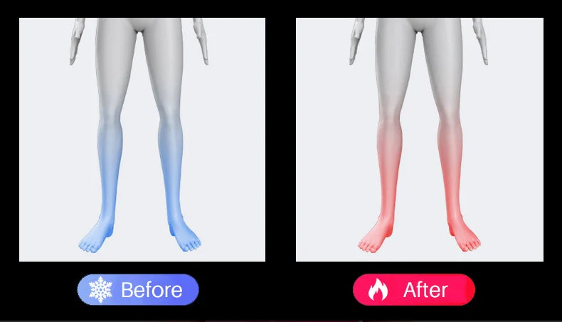 Leg Massager for Circulation - Air Compression Calf Relief Device Relaxation Treatment Tidesmit
