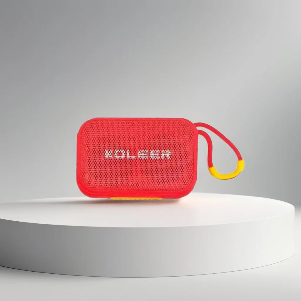 Bluetooth Speaker -Koleer H73 Outdoor Wireless for Bluetooth Speaker with RGB LED Lighting and New Bass Subwoofer Portable Mini Audio System