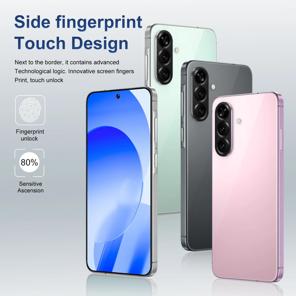 Tidesmit 5G Smartphone, 7.3 Inch AMOLED, 16GB RAM, 1TB Storage Tidesmit